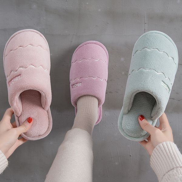 2019 new couples slippers winter warm home slippers solid non-slip indoors bedroom floor shoes plush faux fur, Black
2019 new couples slippers winter warm home slippers solid non-slip indoors bedroom floor shoes plush faux fur, Black