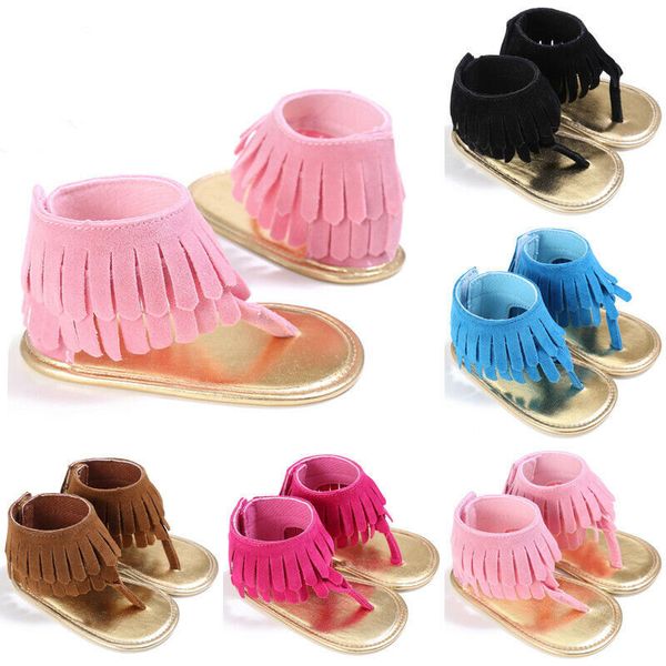 0-18m newborn girls kids tassel anti-slip sandals fashion summer baby shoes soft sole prewalkers, Black;red
0-18m newborn girls kids tassel anti-slip sandals fashion summer baby shoes soft sole prewalkers, Black;red