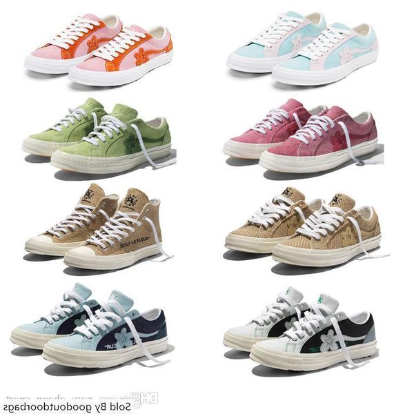 Тайлер Создатель X One Star Ox Golf Le Fleur Дизайнер тапки вскользь Skateboarding Спортивная обувь для мужчин Womens
Тайлер Создатель X One Star Ox Golf Le Fleur Дизайнер тапки вскользь Skateboarding Спортивная обувь для мужчин Womens