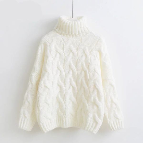 designer women sweaters women turtleneck sweaters solid autumn winter pull jumpers european twist warm female oversized sweater pull, White;black
designer women sweaters women turtleneck sweaters solid autumn winter pull jumpers european twist warm female oversized sweater pull, White;black