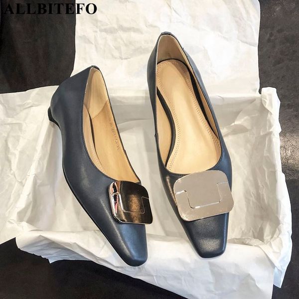 allbitefo natural genuine leather women heels metal decoration fashion casual high heels girls comfortable high heel shoes, Black
allbitefo natural genuine leather women heels metal decoration fashion casual high heels girls comfortable high heel shoes, Black