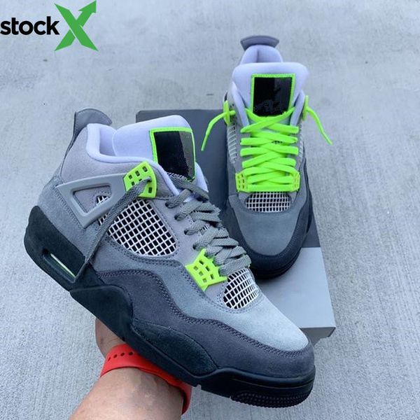 new 2020 4 iv neon grey low men basketball shoes sports sneakers fashion trainers with box size 7-13, Black
new 2020 4 iv neon grey low men basketball shoes sports sneakers fashion trainers with box size 7-13, Black