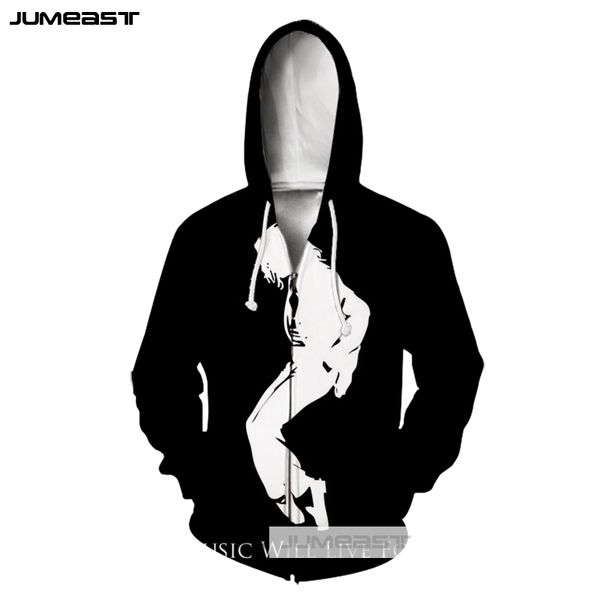 jumeast brand 3d print american singer michael jackson men/women zipper hoodie harajuku hip hop jacket sport pullover dance king, Black
jumeast brand 3d print american singer michael jackson men/women zipper hoodie harajuku hip hop jacket sport pullover dance king, Black