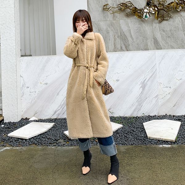 velvet long coat ladies lapel tie slim warm new frseucag full sleeve long fur coat popular in europe and america, Black
velvet long coat ladies lapel tie slim warm new frseucag full sleeve long fur coat popular in europe and america, Black