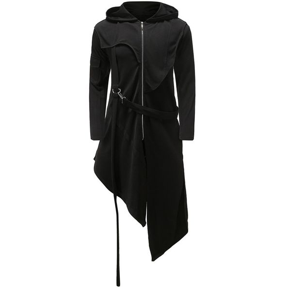 mens casual капюшоном cape плаща нерегулярные хем толстовка толстовка мужчины длинные hip hop streetwear толстовка tracksuit мужчины весте h, Black
mens casual капюшоном cape плаща нерегулярные хем толстовка толстовка мужчины длинные hip hop streetwear толстовка tracksuit мужчины весте h, Black