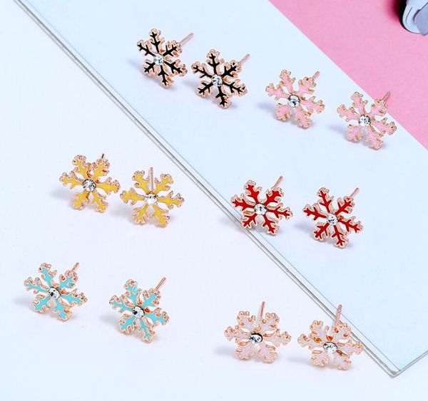 simple alloy enamel christmas colorful snowflake stud earring fashion christmas jewelery gift one pair y1470, Golden;silver
simple alloy enamel christmas colorful snowflake stud earring fashion christmas jewelery gift one pair y1470, Golden;silver