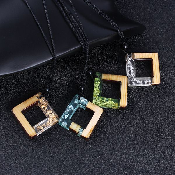 fashion 100% handmade wood resin statement necklaces for women men wooden adjust long rope chain necklace for casual jewelry, Silver
fashion 100% handmade wood resin statement necklaces for women men wooden adjust long rope chain necklace for casual jewelry, Silver