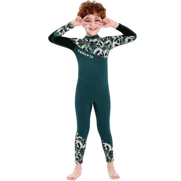 2020 kids diving suit 2.5mm swimwear wetsuit panda pattern boys girls keep warm one-piece long sleeves uv-proof un, White
2020 kids diving suit 2.5mm swimwear wetsuit panda pattern boys girls keep warm one-piece long sleeves uv-proof un, White