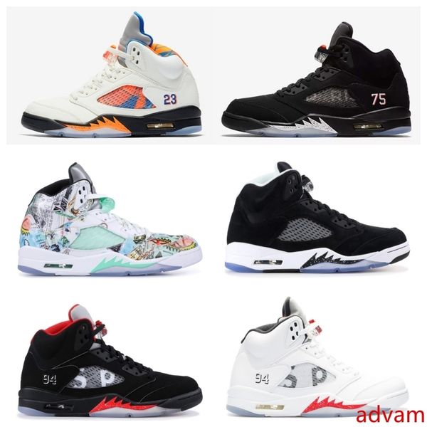 new arrival 5 basketball shoes paris international flight white cement black metallic red suede oreo sneakers for men women
new arrival 5 basketball shoes paris international flight white cement black metallic red suede oreo sneakers for men women