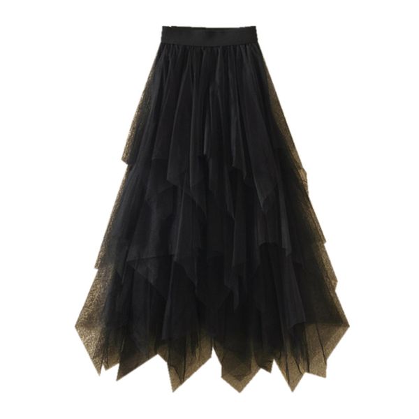 нерегулярная сетка юбка длина средней осень зима 2019 новое высокая талия тонкой а-образный одутловатая юбка пряжи женского, Black
нерегулярная сетка юбка длина средней осень зима 2019 новое высокая талия тонкой а-образный одутловатая юбка пряжи женского, Black
