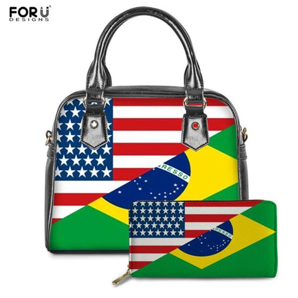 forudesigns 2pcs women brazil usa american flag print handbags luxury ladies crossbody bags handle bags female drop shipping
forudesigns 2pcs women brazil usa american flag print handbags luxury ladies crossbody bags handle bags female drop shipping