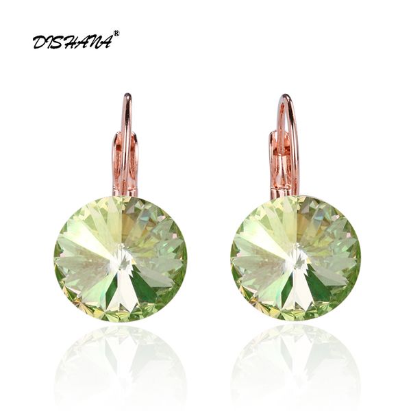 rose gold-color fashion vintage classic earring for women drop earrings red/light green crystal round stone ear e0001-4, Silver
rose gold-color fashion vintage classic earring for women drop earrings red/light green crystal round stone ear e0001-4, Silver