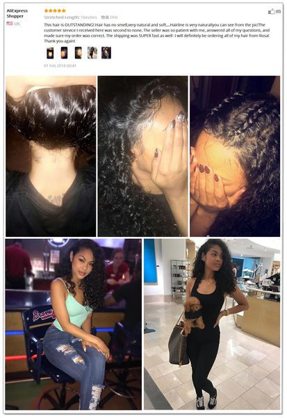 curly human hair wig 360 lace frontal wig pre plucked baby hair peruvian remy lace front human hair wigs for women, Black
curly human hair wig 360 lace frontal wig pre plucked baby hair peruvian remy lace front human hair wigs for women, Black