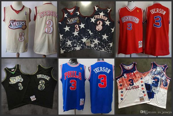 3 Аллен Айверсон Свингман Джерси ретро Филадельфия 76ers Митчелл Несс Хардвудс классика Баскетбол НБА Мужская майка
3 Аллен Айверсон Свингман Джерси ретро Филадельфия 76ers Митчелл Несс Хардвудс классика Баскетбол НБА Мужская майка