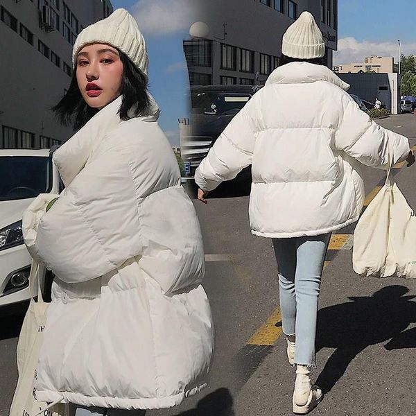 winter women parkas cotton padded jacket warm thick loose oversize soild wadded jackets female casual short coats, Black
winter women parkas cotton padded jacket warm thick loose oversize soild wadded jackets female casual short coats, Black