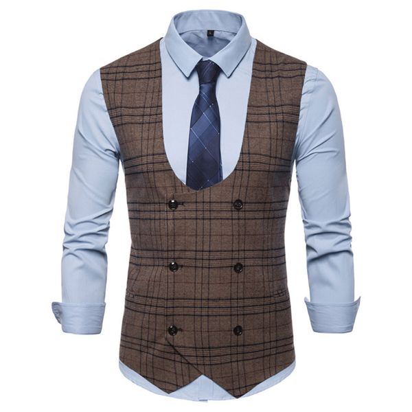 spring autumn dress vests for men slim fit mens suit vest male waistcoat gilet homme casual sleeveless formal business jacket, Black;white
spring autumn dress vests for men slim fit mens suit vest male waistcoat gilet homme casual sleeveless formal business jacket, Black;white