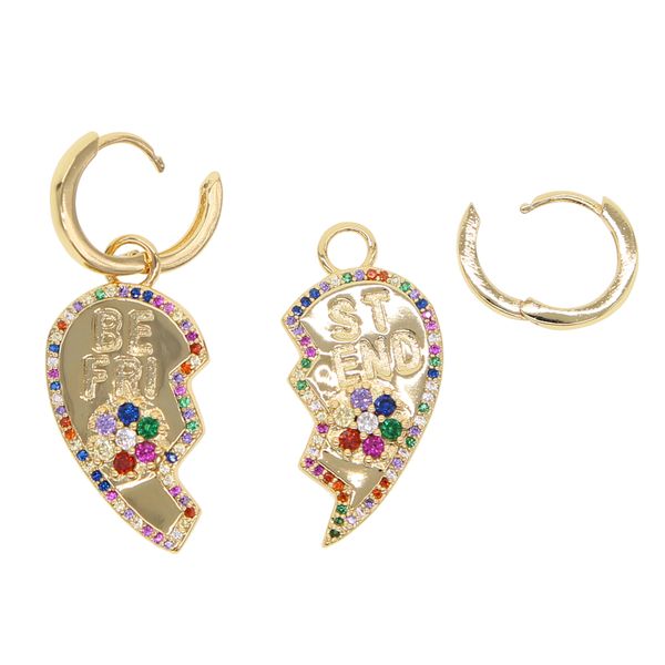 wholesale-heart charm dangle earring for women rainbow flower cz paved break hearts dangling drop earrings, Golden;silver
wholesale-heart charm dangle earring for women rainbow flower cz paved break hearts dangling drop earrings, Golden;silver
