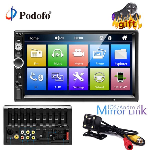 podofo 2 din car radio 7" mp5 player touch screen digital display bluetooth multimedia usb/dvr/fm/mirror link 2din autoradio car dvd
podofo 2 din car radio 7" mp5 player touch screen digital display bluetooth multimedia usb/dvr/fm/mirror link 2din autoradio car dvd