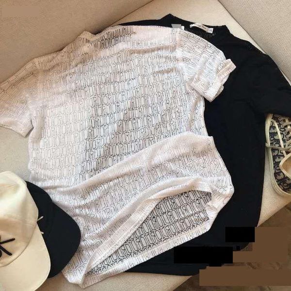 women letter hollow out same style runway girl fashion round neck short sleeve oversized shirts party streetwear nightclub bar, White
women letter hollow out same style runway girl fashion round neck short sleeve oversized shirts party streetwear nightclub bar, White
