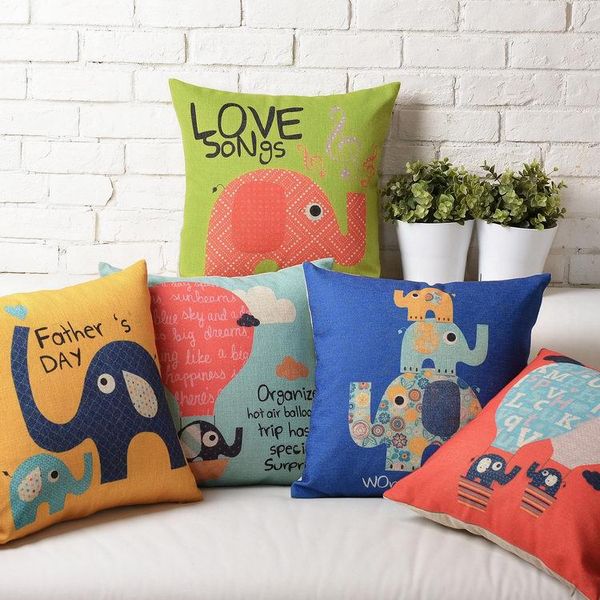 cute cartoon retro style happy elephant linen cotton cushion linen pillow home decorate sofa cushions
cute cartoon retro style happy elephant linen cotton cushion linen pillow home decorate sofa cushions