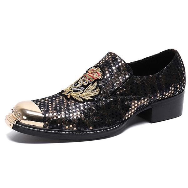 men's loafers shoes slip-ons non-slippingl full grain leatherluxury fashion british performance glitter print flats shadow patent derby, Black
men's loafers shoes slip-ons non-slippingl full grain leatherluxury fashion british performance glitter print flats shadow patent derby, Black
