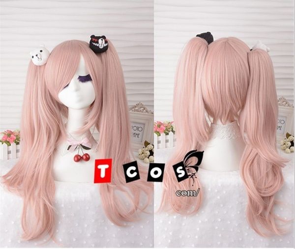 danganronpa dangan ronpa junko enoshima парик светло-розовый термостойкий синтетический зажим для волос хвостики косплей парик, Black
danganronpa dangan ronpa junko enoshima парик светло-розовый термостойкий синтетический зажим для волос хвостики косплей парик, Black