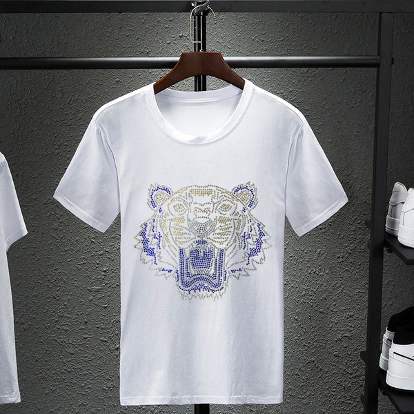 2020 blue tiger head drill mens t-shirt tide brand womens short sleeve designer brand alliance clothing size m-5xl, White;black
2020 blue tiger head drill mens t-shirt tide brand womens short sleeve designer brand alliance clothing size m-5xl, White;black