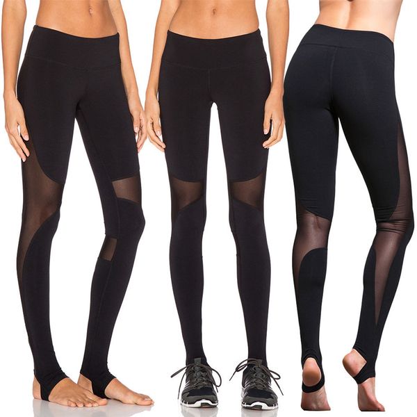 sfit black mesh yoga pants high waist sport legging solid sports gym push up yoga pants plus sizewomen running wear, White;red
sfit black mesh yoga pants high waist sport legging solid sports gym push up yoga pants plus sizewomen running wear, White;red