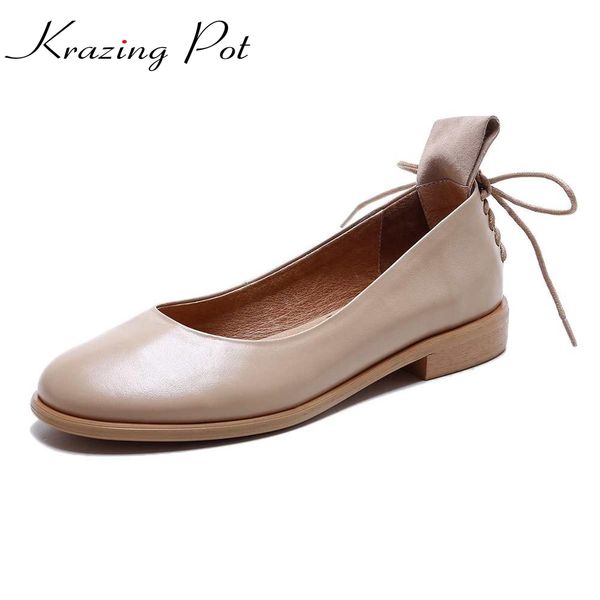 krazing pot fashion shoes genuine leather slip on round toe preppy style low heel bowtie women pumps mary jane shoe l19, Black
krazing pot fashion shoes genuine leather slip on round toe preppy style low heel bowtie women pumps mary jane shoe l19, Black