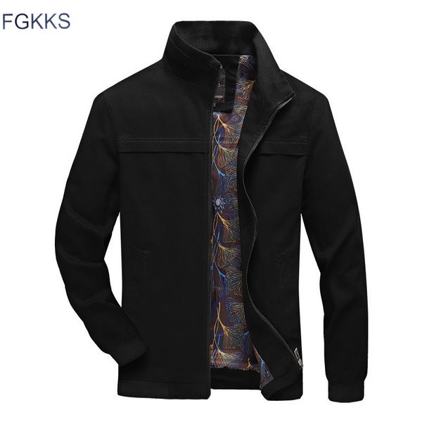 fgkks casual brand men jackets autumn winter new solid color men's thick jackets coat stand collar fashion jacket male, Black;brown
fgkks casual brand men jackets autumn winter new solid color men's thick jackets coat stand collar fashion jacket male, Black;brown