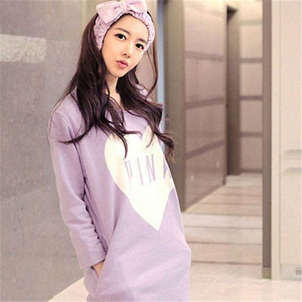2018 women pajama sets summer spring sleepwear womens long sleeve cute pajamas girls kawaii night homewear nightgown plus size 11, Black;red
2018 women pajama sets summer spring sleepwear womens long sleeve cute pajamas girls kawaii night homewear nightgown plus size 11, Black;red