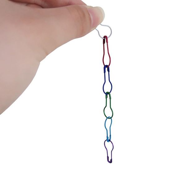 100pcs mini gourd shape metal clips knitting stitch marker holder tag pins, Black
100pcs mini gourd shape metal clips knitting stitch marker holder tag pins, Black