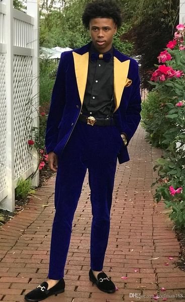 velvet groom tuxedos blue men wedding tuxedos yellow peak lapel popular men business dinner/darty jacket blazer suit(jacket+pants, Black;gray
velvet groom tuxedos blue men wedding tuxedos yellow peak lapel popular men business dinner/darty jacket blazer suit(jacket+pants, Black;gray