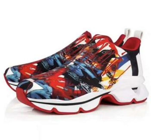 Men Designer casual shoes Newest Krystal Spike Sock Trainers Luxury Red Bottom Sneakers Neoprene men Rivet Sneaker Spike-Sock Flat Shoes 100
Men Designer casual shoes Newest Krystal Spike Sock Trainers Luxury Red Bottom Sneakers Neoprene men Rivet Sneaker Spike-Sock Flat Shoes 100