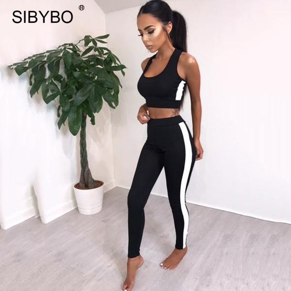 полосатый костюм женщины 2 шт набор outtwear sweatsuit повседневный костюм без рукавов верхней части бака + брюки женские наборы 4 цвета кон, Gray
полосатый костюм женщины 2 шт набор outtwear sweatsuit повседневный костюм без рукавов верхней части бака + брюки женские наборы 4 цвета кон, Gray