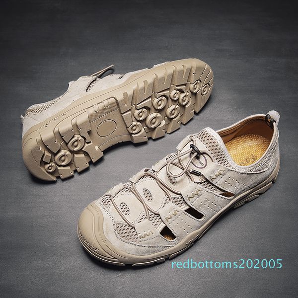 men shoes mens sandals summer genuine leather outdoor hiking casual water shoes men beach sandal sandalias hombre r55, Black
men shoes mens sandals summer genuine leather outdoor hiking casual water shoes men beach sandal sandalias hombre r55, Black