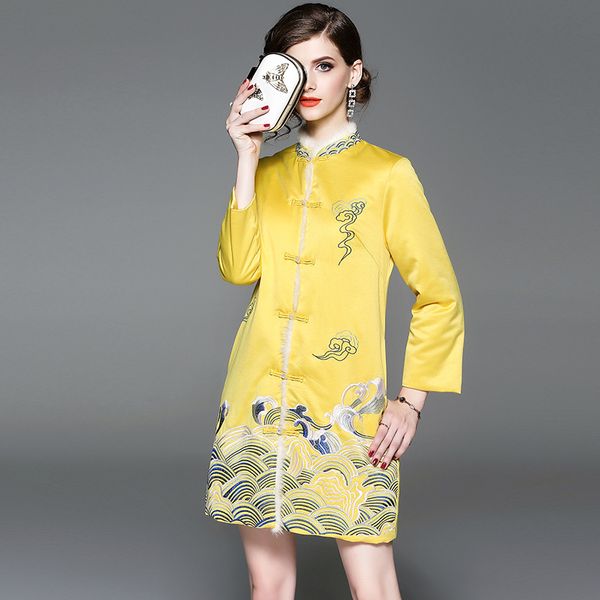 shenzhen wedding cotton-padded clothes women's 2018 new style ethnic-style padded single-breasted long sleeve middle-aged women, Blue;black
shenzhen wedding cotton-padded clothes women's 2018 new style ethnic-style padded single-breasted long sleeve middle-aged women, Blue;black