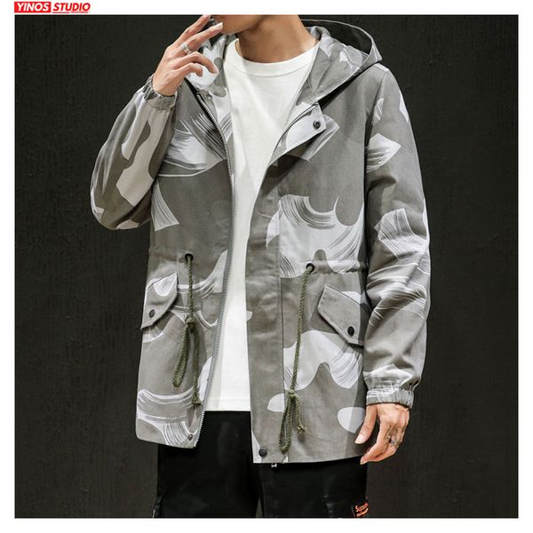 dropshipping autumn 2019 cotton outwear male coats camouflage lengthen hooded jacket male streetwear windbreaker, Black;brown
dropshipping autumn 2019 cotton outwear male coats camouflage lengthen hooded jacket male streetwear windbreaker, Black;brown