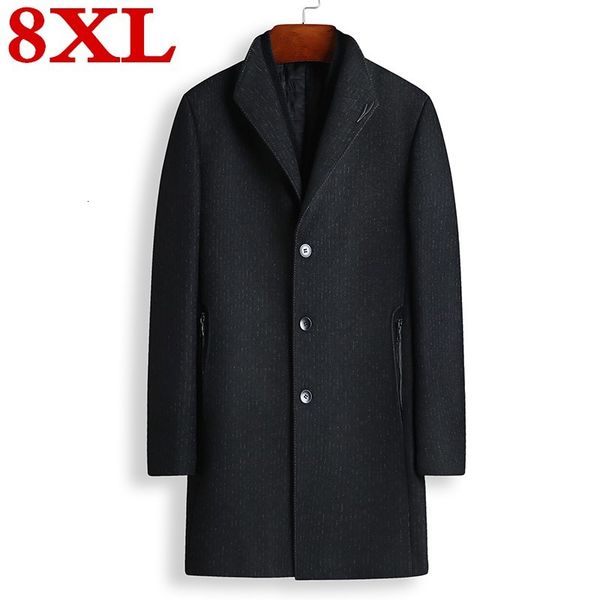 new plus size 8xl 7xl 6xl 5xl 4xl luxurious wool & blends mans long jackets autumn winter coats men business casual male jacket, Black
new plus size 8xl 7xl 6xl 5xl 4xl luxurious wool & blends mans long jackets autumn winter coats men business casual male jacket, Black