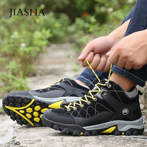 boots men shoes 2019 new mixed color outdoor anti-slip hiking boots men casual shoes lace-up ankle male trainers man botas, Black
boots men shoes 2019 new mixed color outdoor anti-slip hiking boots men casual shoes lace-up ankle male trainers man botas, Black