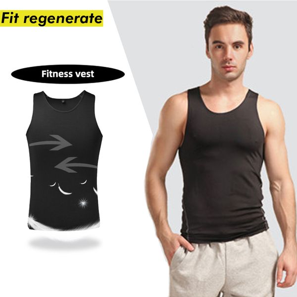 tights solid vest men's sports wear running basketball clothing equipment fitness sweat high elastic clothes, Black;blue
tights solid vest men's sports wear running basketball clothing equipment fitness sweat high elastic clothes, Black;blue