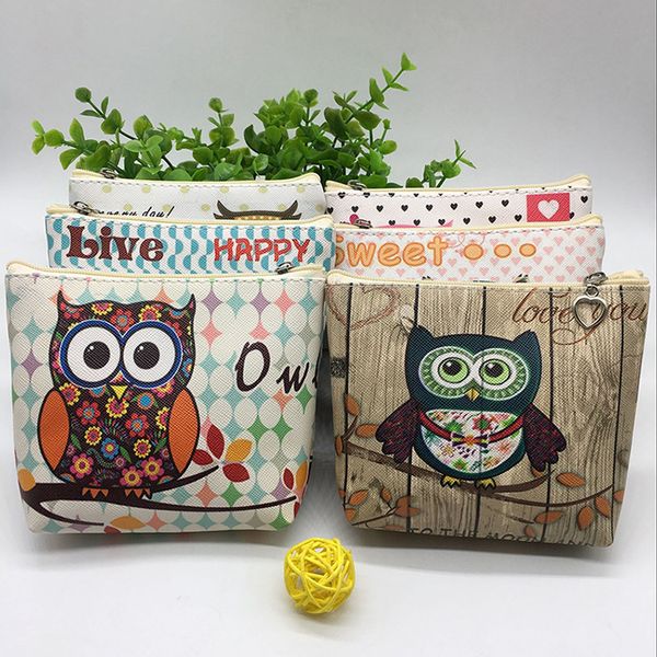 new ladies women kids cartoon designer pu owl print purse wallet coin purse bag ing, White
new ladies women kids cartoon designer pu owl print purse wallet coin purse bag ing, White