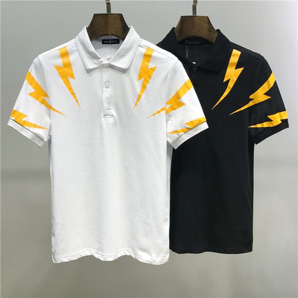 men's polos shirts #0885 pullover cotton short sleeve skulls print pp luxury business summer medusa male t shirt casual polo v4, White;black
men's polos shirts #0885 pullover cotton short sleeve skulls print pp luxury business summer medusa male t shirt casual polo v4, White;black