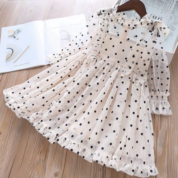 polka dot girl princess dress 2020 new bow collar yarn tulle long sleeve summer dresses 2-6years ah175, Red;yellow
polka dot girl princess dress 2020 new bow collar yarn tulle long sleeve summer dresses 2-6years ah175, Red;yellow