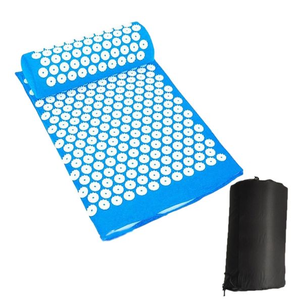 acupressure massage mat with pillow for stress/pain/tension relief body relax massage yoga sit lying mats cut
acupressure massage mat with pillow for stress/pain/tension relief body relax massage yoga sit lying mats cut