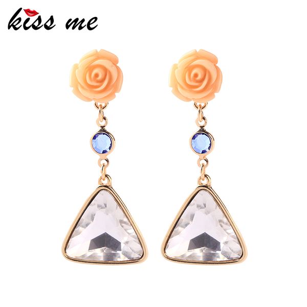 kiss me vivid resin rose flower geometric shiny glass drop earrings for women gifts 2019 new crystal dangle earrings accessory, Silver
kiss me vivid resin rose flower geometric shiny glass drop earrings for women gifts 2019 new crystal dangle earrings accessory, Silver