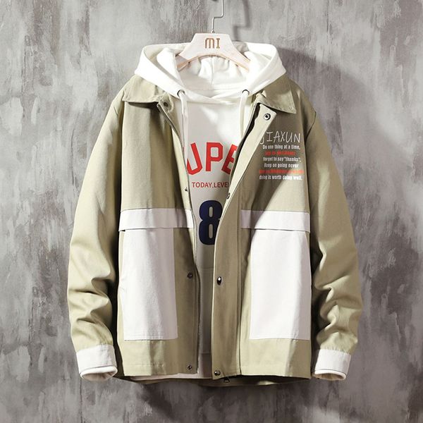 autumn winter men jacket pure color patchwork coat casual brand male clothing mens bomber jacket windbreaker coat outwear, Black;brown
autumn winter men jacket pure color patchwork coat casual brand male clothing mens bomber jacket windbreaker coat outwear, Black;brown