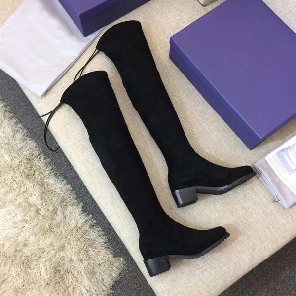 2019 designer winter new luxury fashion casual thigh-high boots women's shoes women's boots 35 to 42 yards 4.5cm heel black
2019 designer winter new luxury fashion casual thigh-high boots women's shoes women's boots 35 to 42 yards 4.5cm heel black