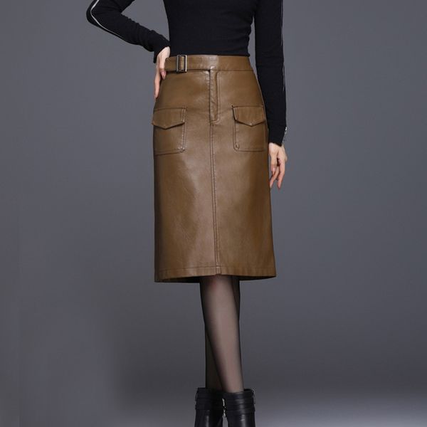 ladies elegant leather skirt plus size m-4xl bodycon pencil winter womens pu skirts jupe black knee length skirts red black
ladies elegant leather skirt plus size m-4xl bodycon pencil winter womens pu skirts jupe black knee length skirts red black