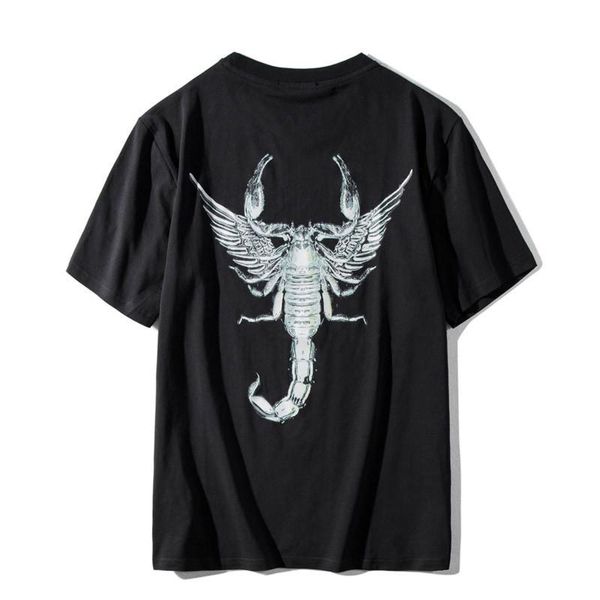 famous brand mens designer t shirts summer scorpion printing cotton couples short sleeves men women t shirt size s-2xl, White;black
famous brand mens designer t shirts summer scorpion printing cotton couples short sleeves men women t shirt size s-2xl, White;black